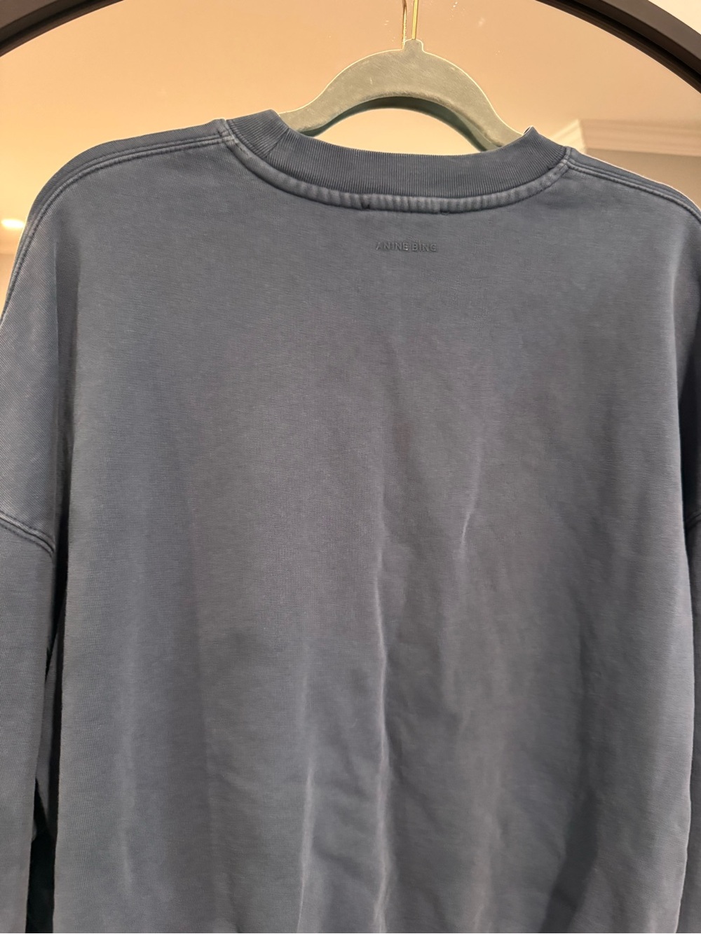 Anine Bing Miles Oversized Letterman Sweatshirt - Picture 4 of 6